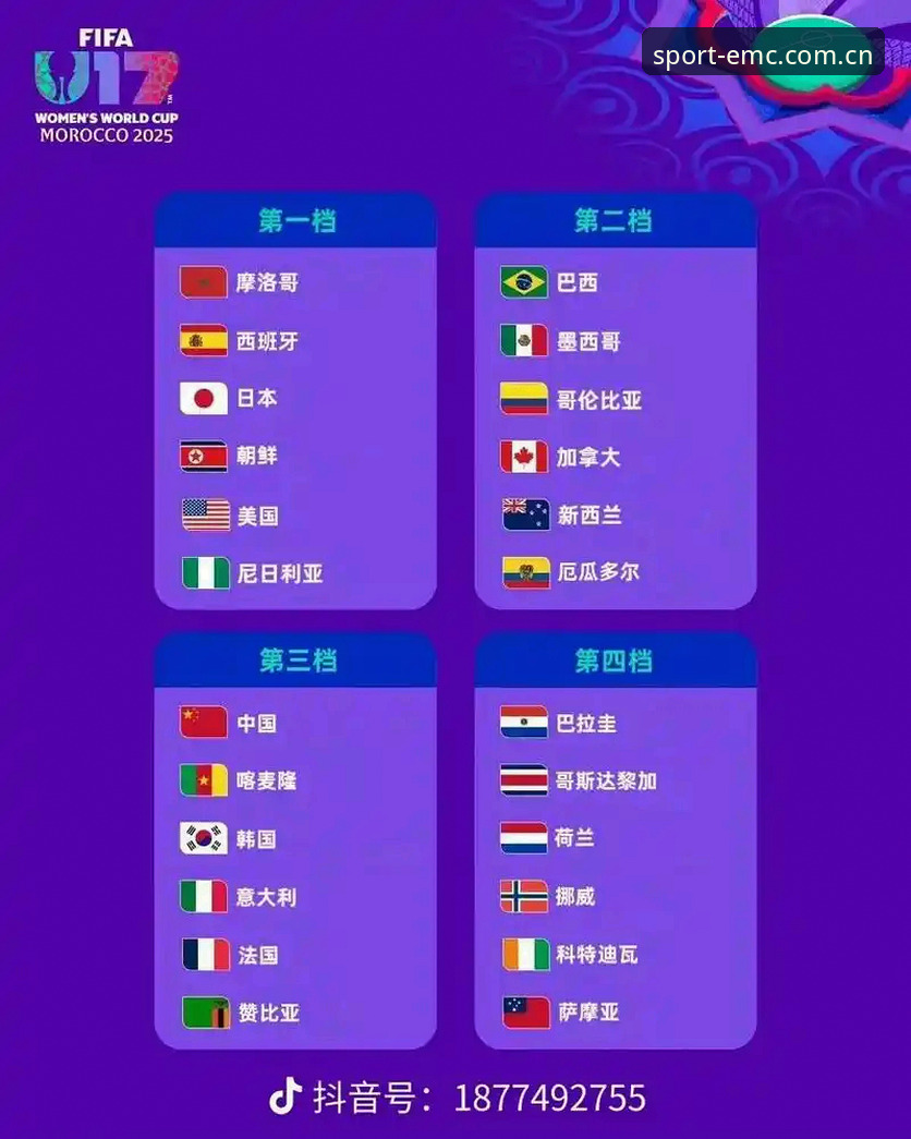 揭秘U17世界杯抽签结果：中国足球未来之星在EMC体育官网上的命运揭晓
